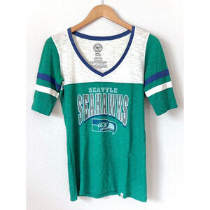 '47 Brand Forty Seven Size Small SEATTLE SEAHAWKS WOMENS NFL TEAM FAN Shirt